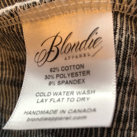 Blondie size small tunic. Handmade . Black and White - Picture 6 of 6